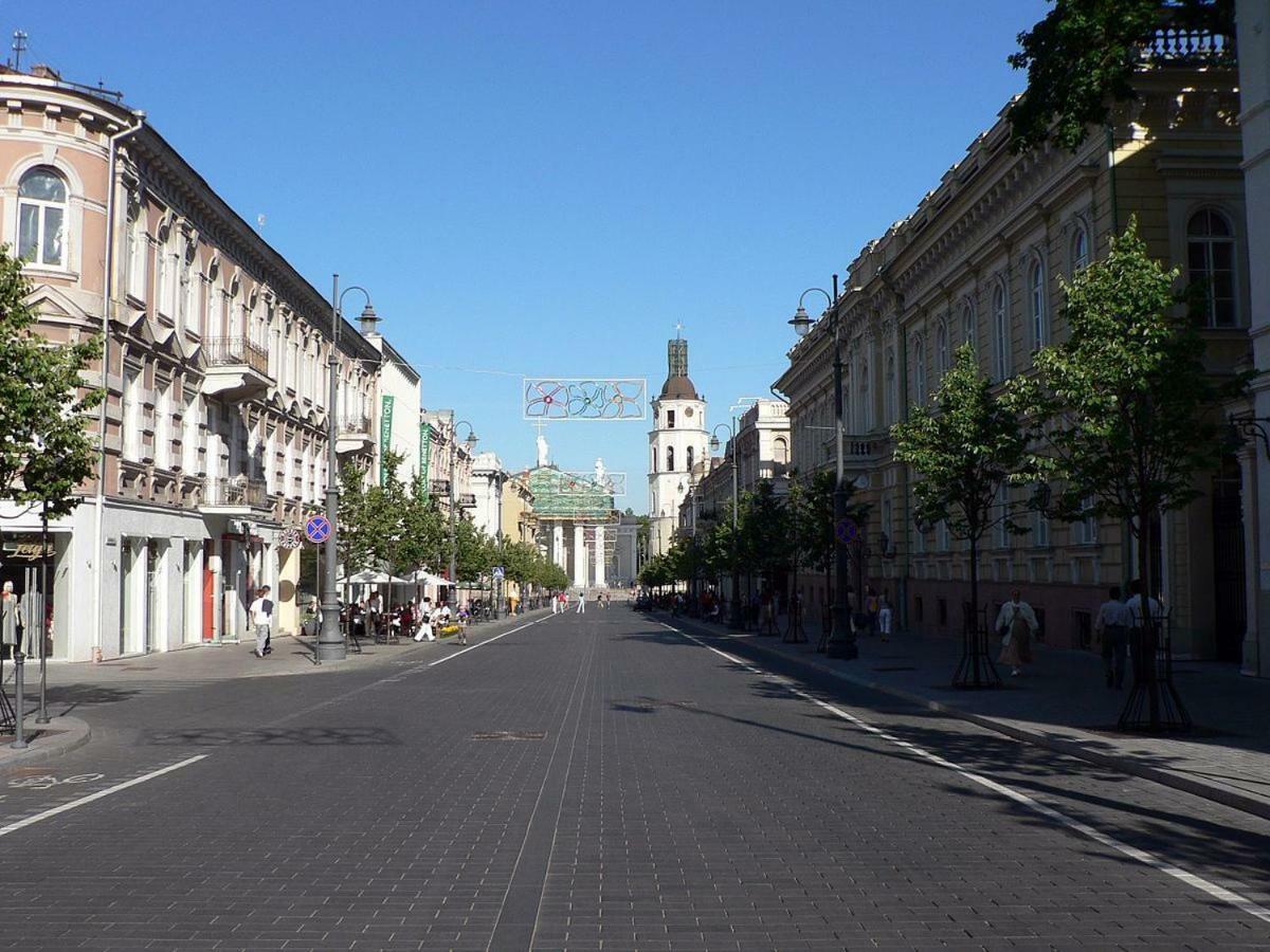 Downtown Apartment In Vilnius Str. Exterior photo